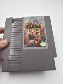 Bad Dudes (Nintendo NES, 1990) Authentic Cart Tested