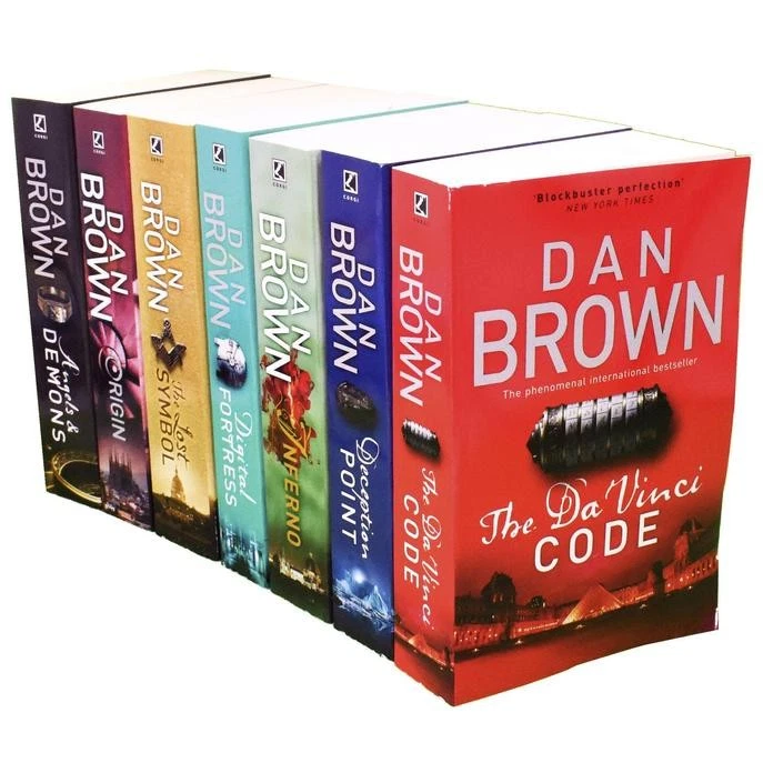 Dan Brown 7 Books Collection Set Robert Langdon Series Inferno, Orig | Dan Brown - Image 4 of 4