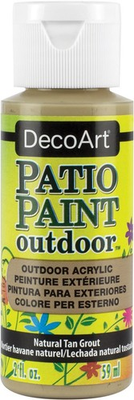 #ad #ad DecoArt Patio Paint 2oz Natural Tan Grout $8.69