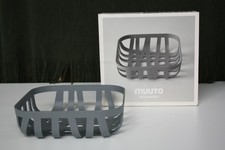 MUUTO Brotkorb New Nordic Grau Eierkorb Filz Bag Frühstück Sehr Stylish OVP TOP