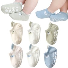 Baby Non-Skid Socks Grips Toddler Newborn Non-Slip Unisex Ankle Floor