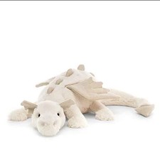 Jellycat SNOW DRAGON Soft Plush Toy Best Gift Jellycat new Tags With dust bag