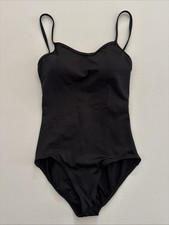 Capezio Women s Size Medium Camisole Leotard with Bratek Black - NWOT