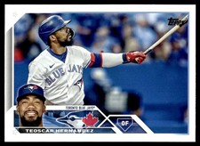 Teoscar Hernandez 2023 Topps #186 Toronto Blue Jays 29246 Baseball Card