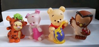 Hundred Acre Friends Tigger Piglet Owl & Pooh Little People Compatible Mattel 01