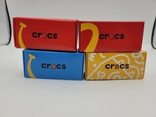 McDonald's Crocs Happy Meal Toy Set 4 Character Collectibles New