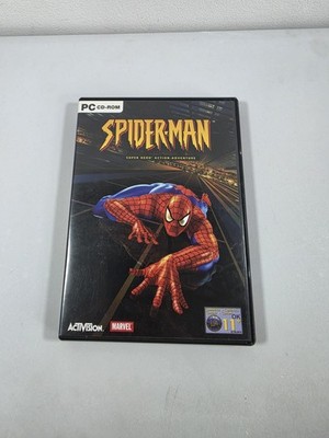 Spider-Man PC CD-ROM Spiel Super Heroes Action Abenteuer inkl. Handbuch - selten