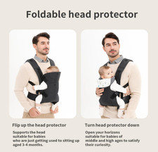 Baby Sling Carrier,4-in-1 Ergonomic Baby