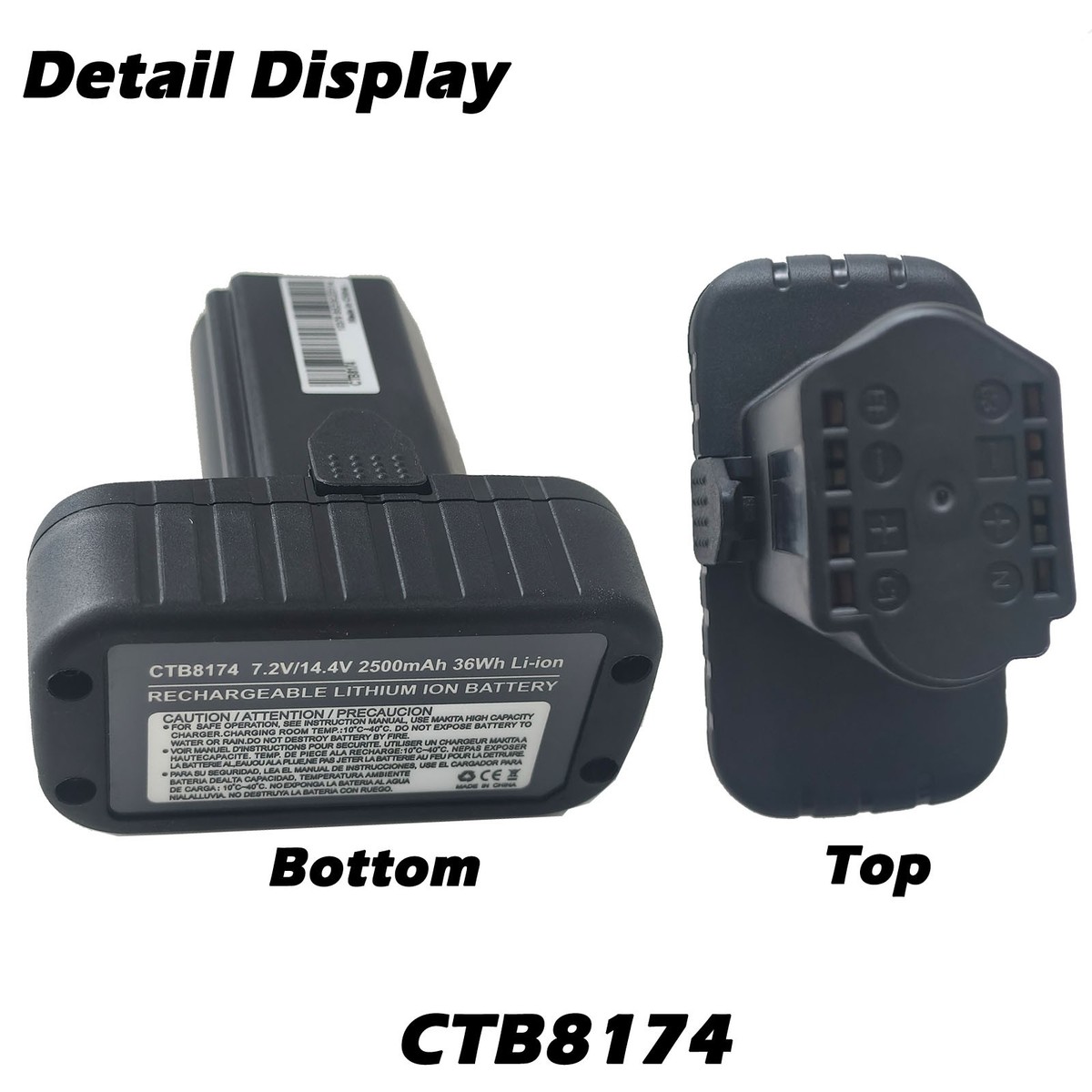 CTB8174 CTB8172 CT861DB Battery For Snap on 14.4V Tools & Charger