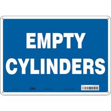 Condor 471M18 Safety Sign, 10 In Height, 14 In Width, Aluminum, Horizontal