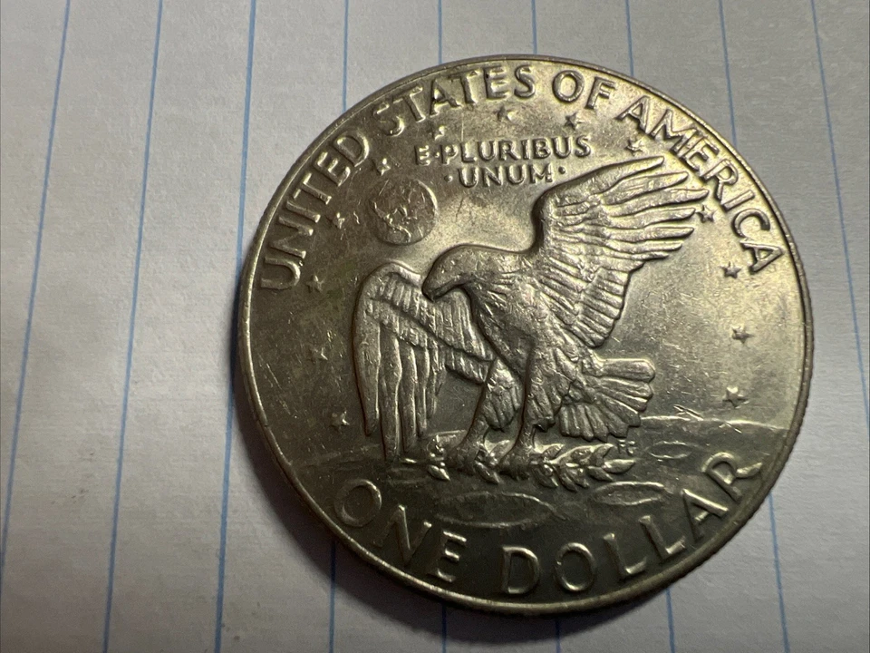 1977 Eisenhower One Dollar D Mint - Image 2 of 2