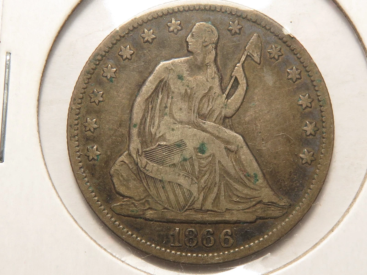 1866 Year Seated Liberty Half Dollars (1839-1891) for sale | eBay