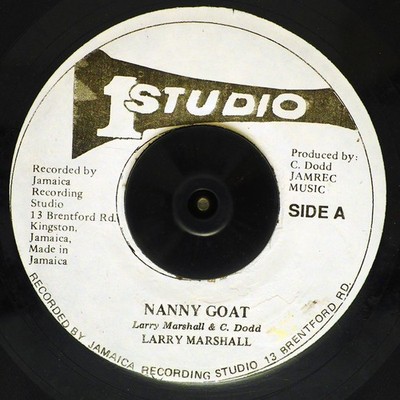 Larry Marshall - Nanny Goat / Sound Dimension - Version [New Vinyl 7''] [B]