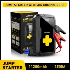 Auxito Car Jump Starter with Air Compressor Power Bank Battery Charger Booster