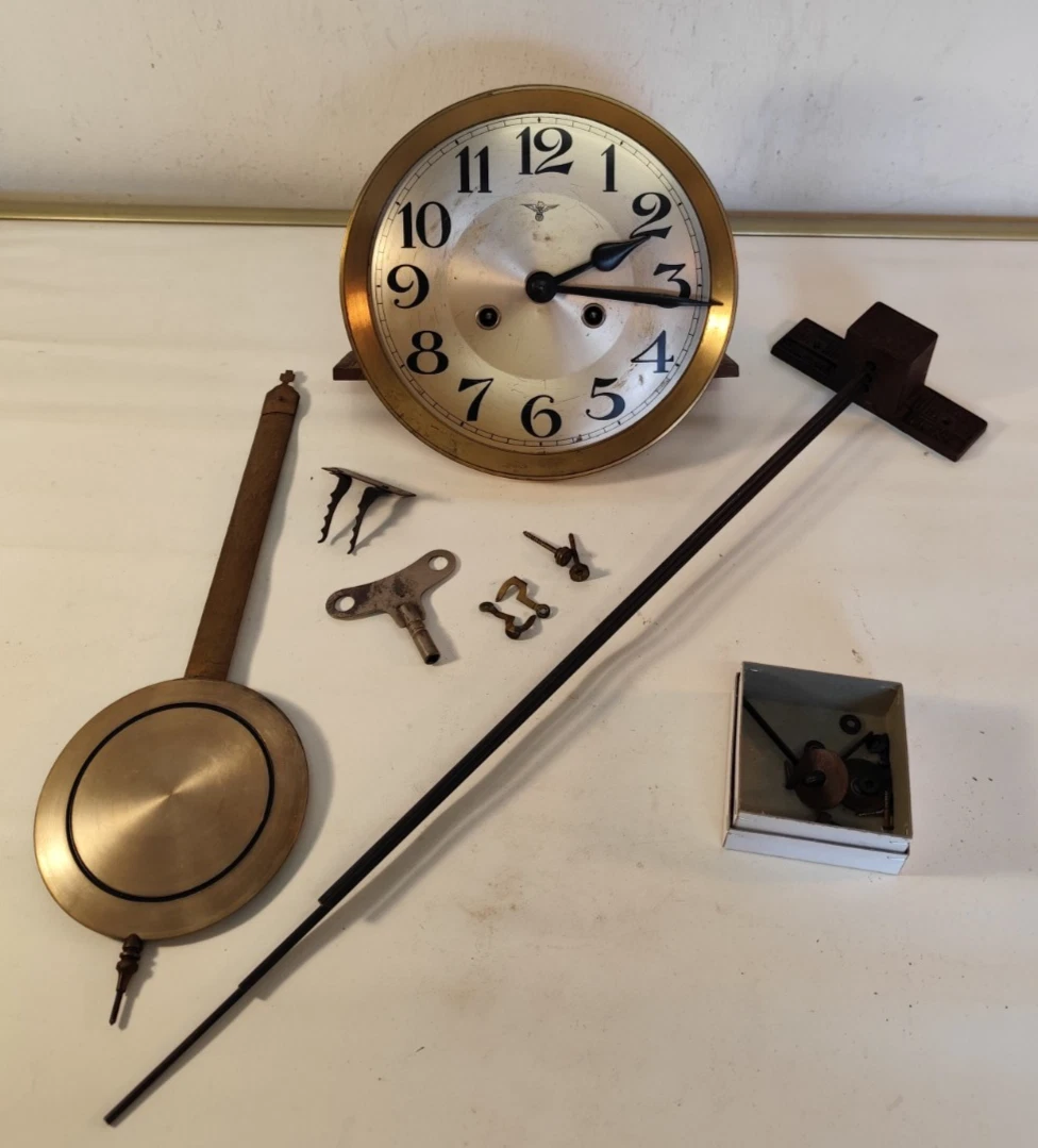 Grande horloge géante mécanisme d'horloge grandes aiguilles géantes 33/45cm diy pendule géante à quartz piles horloge murale nue garantie - France
