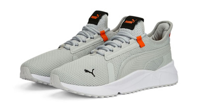 MENS PUMA PACER FUTURE STREET KNIT GREY RED RUNNING ATHLETIC SHOES - Sz 11