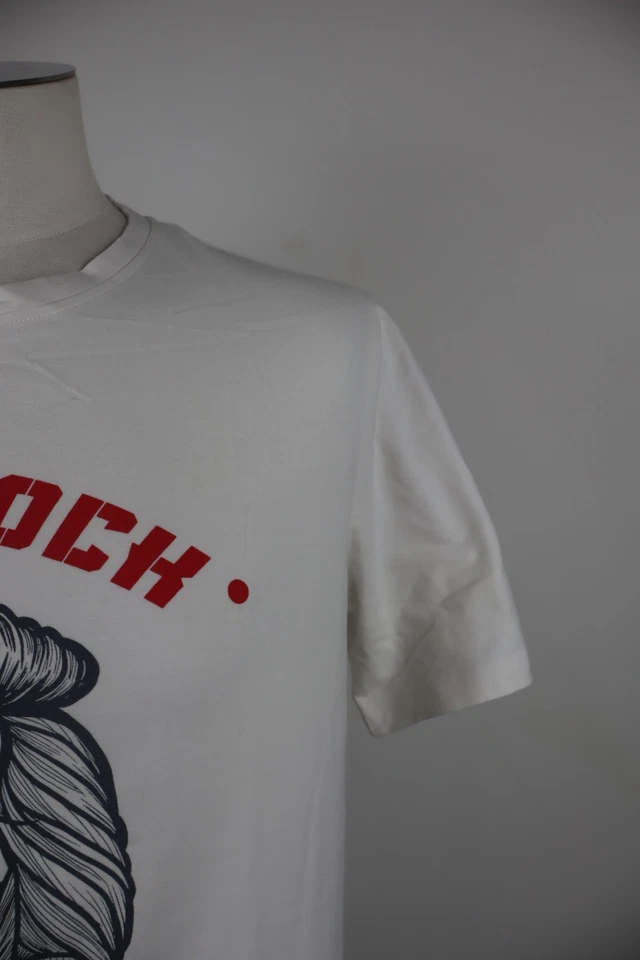 RICHMOND RICH ROCH MENS COTTON JERSEY SIZE XL MAN COTTON T-SHIRT CASUAL VINTAGE - Image 2 of 4