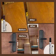 13 Pcs Wood Furniture Repair Kit Markers Wax Sticks Floor Scratch Table Touch Up