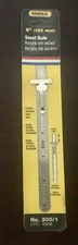 GENERAL TOOLS 300/1 6" STAINLESS STEEL POCKET RULER W/ DEPTH GAUGE - NEW!