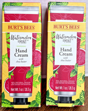 LOT of 2 Burt's Bees Watermelon Mint Hand Cream with Shea Butter 1oz EACH