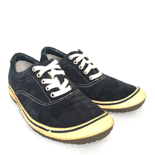 Hush Puppies Shoes Mens Size 7 Blue Suede Lace Up Casual Outdoor Sneakers
