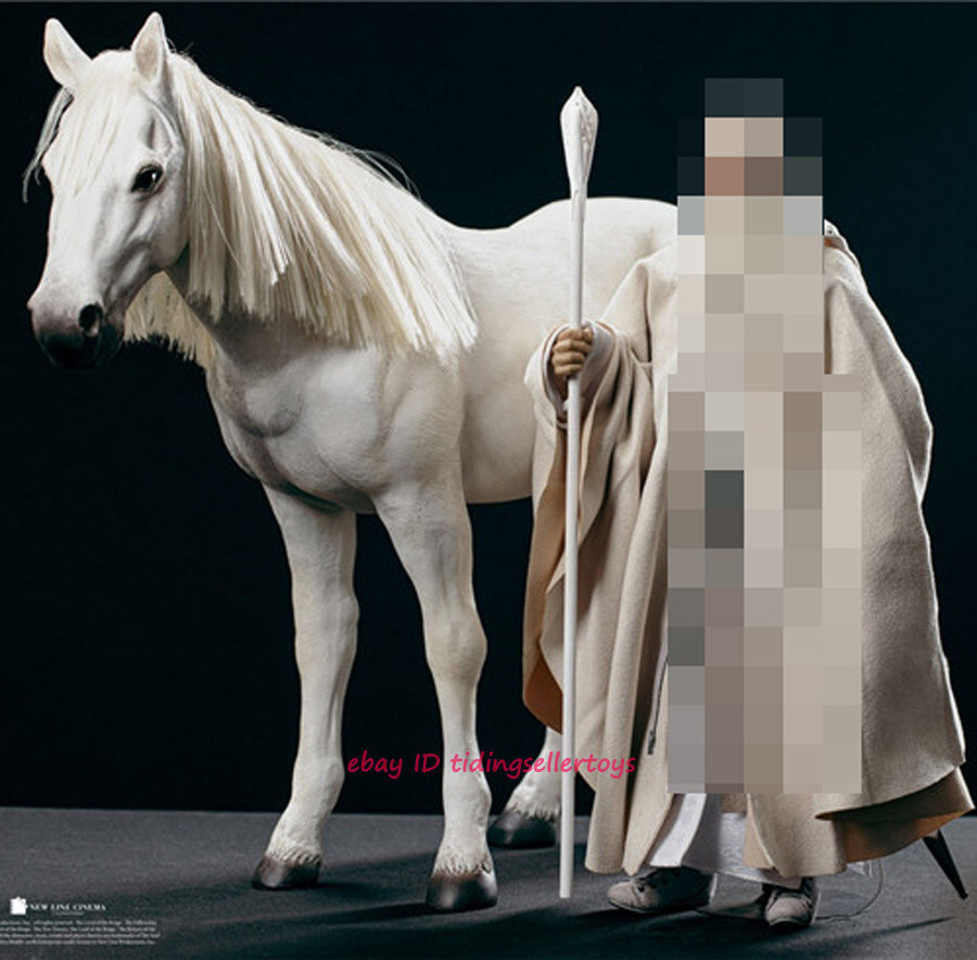 Asmus WAR HORSE of Gandalf THE White 1/6 For 12'' Figure Toys IN
