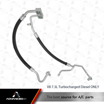 A/C AC Suction and Discharge Line Fits: 1999 - 2003 Ford F250 F350 F450 V8 7.3L