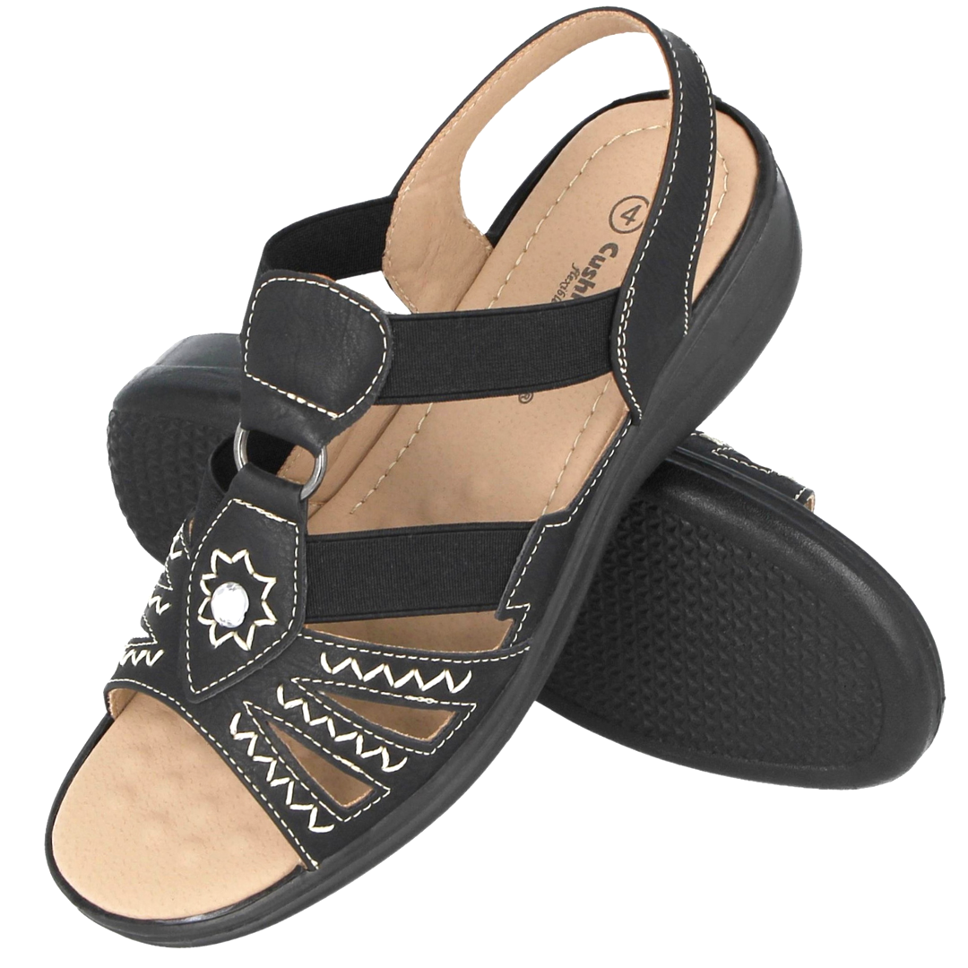 Crossover Sandals Bonmarche Cushion Walk Sandals Cushion Walk