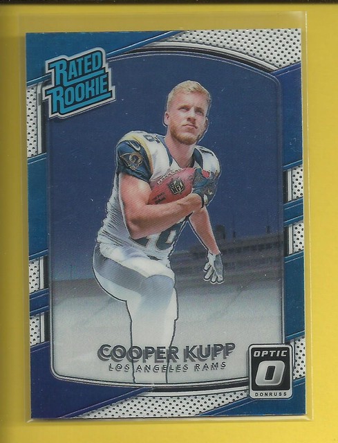 Cooper Kupp RC 2017 Donruss Optic Rated Rookie Card 179 L A Rams 