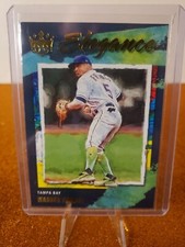 2022 Panini Diamond Kings Baseball Wander Franco Elegance Insert No.E-6. Rays