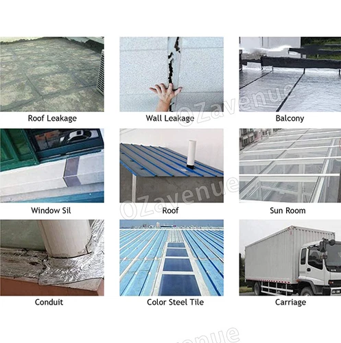 Waterproof Tape Butyl Rubber Aluminium Foil Roof Pipe Caravan Repair Flashing - Picture 4 of 14