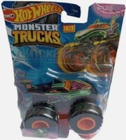 Shark Wreak - More Neonsense 4/5 Monster Trucks Hot Wheels Auto Die-Cast 1:64