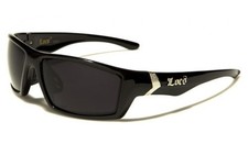 LOCS Sunglasses Gangster Style Sport Baseball Golf Running Fishing Plastic Frame