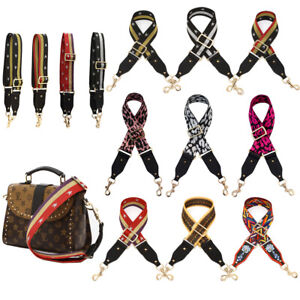 Adjustable Webbing Stripes Bag Strap Handbag Belt Shoulder Replacement Accessory