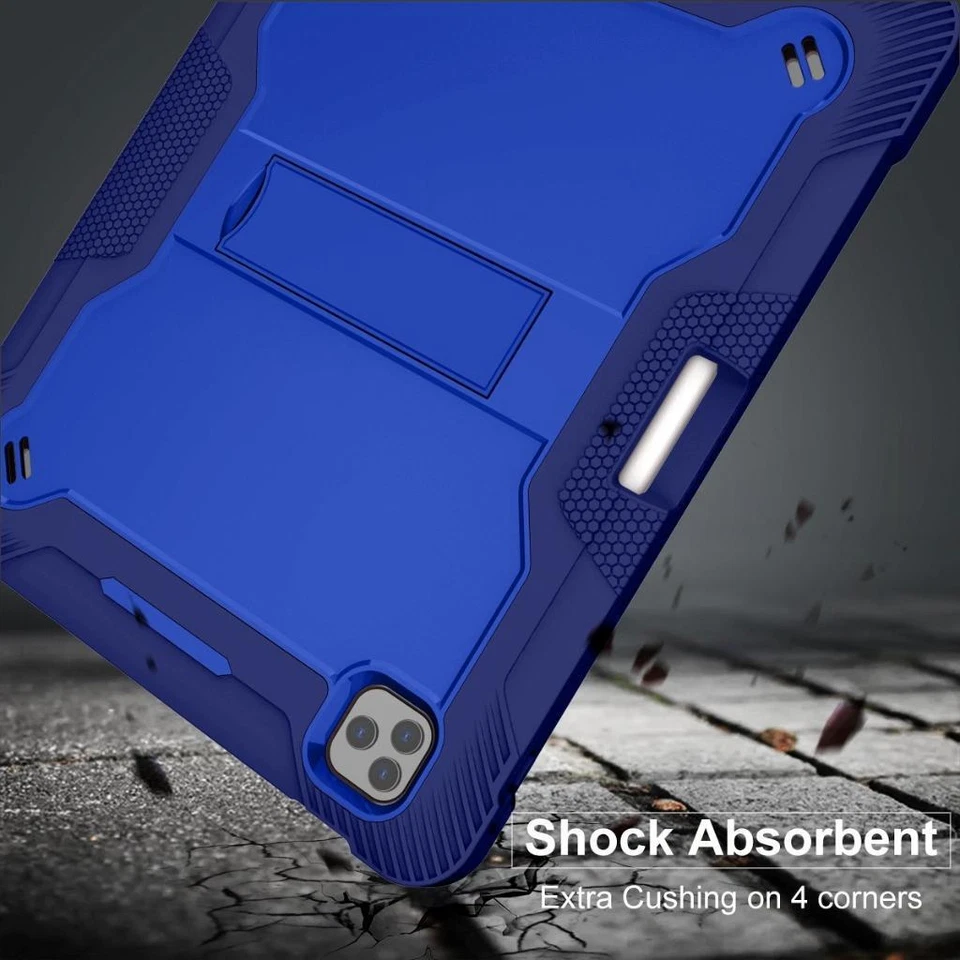 For iPad 12.9" 2022/2021 6th/5th/4th/3rd Gen Shockproof Stand Heavy Duty Case - Image 4 of 4