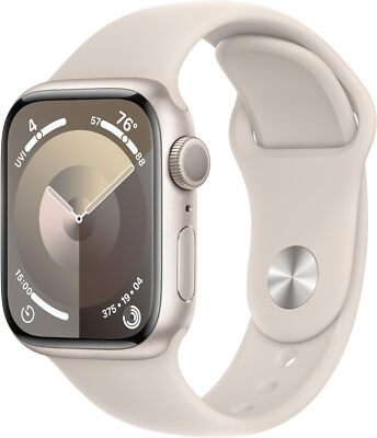 Apple Watch Series 9 9th Aluminum Stainless Steel 41mm 45mm GPS