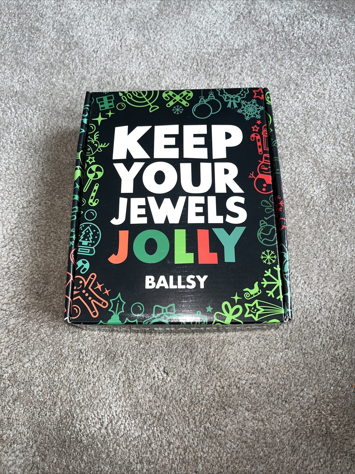 Ballsy keep your jewels jolly Mens Novelty fragrance scent eBay