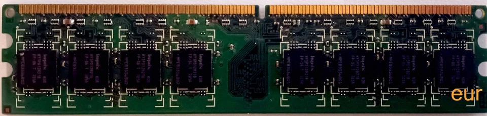 HP 404574-888 1GB DDR2 PC2-6400 800MHZ CL6 Non-ECC Memory Card - Image 2 of 2