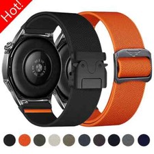 20/22mm Elastic Nylon Sport Loop Strap for Samsung Galaxy Watch 7 6 5 4 Active 2