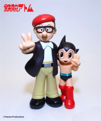 HH TOYS Osamu Tezuka And Astroboy 90th Anniversary Two Figures In