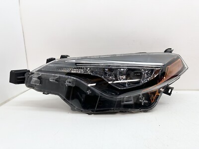2017 2018 2019 TOYOTA COROLLA LED LH LEFT HEADLIGHT 8115002M70 OEM