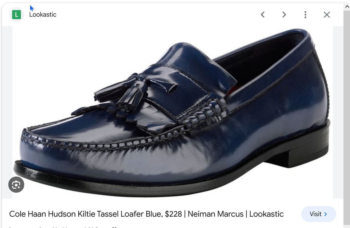 Men’s Cole Haan Hudson tassle loafers Amazon.com | Cole Haan Men main image 3