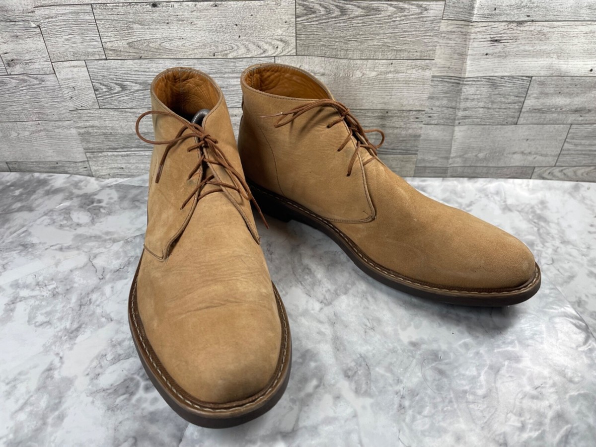 Beckett Simonon Chukka Boots Men 10 M Ellis Shoes Brown  display picture 2