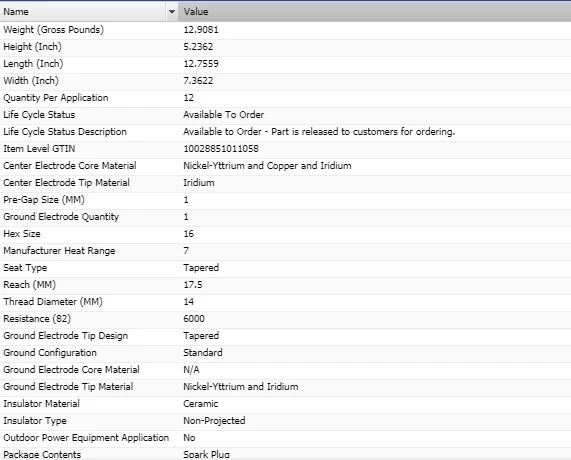 6 件全新博世双铱火花塞适用于 2003 - 2005 年林肯 LS V6-3.0L — 第 3/4 张图片