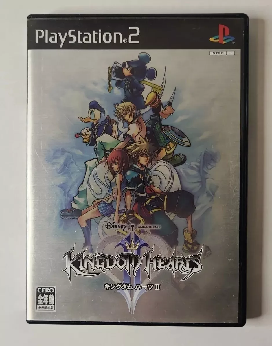 Kingdom Hearts II Playstation PS2 Japan Ver. Square Enix