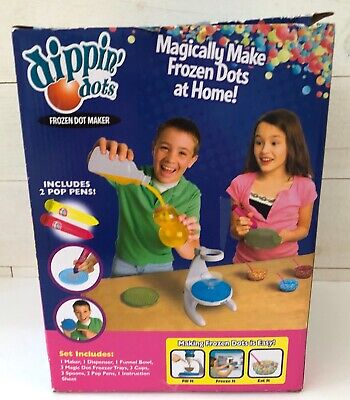 NEW Dippin' Dots Frozen Dot Ice Cream Maker Kid's Kitchen Machine