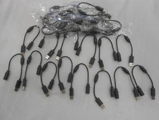 Lot Of 20 NEW GRAY 360 Wired Controller USB Breakaway Cable Adapter Xbox 360