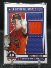 BRANDON HERBOLD 2023 STARS & STRIPES JERSEY RELIC ROYALS T#