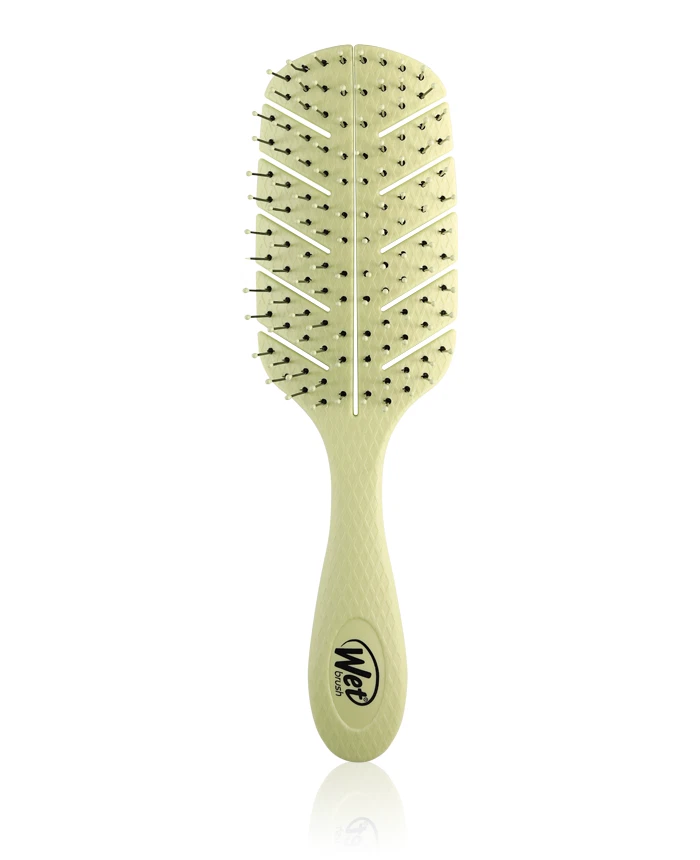 Wet Brush Go Green Detangler Hair Brush Plant-Based - Pack of 3 - Gentle on Hair - Image 2 of 3