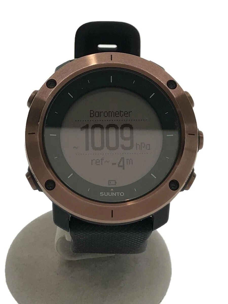 Suunto Traverse Alpha Stealth Watch Smart Digital Quartz GPS COPPER from japan